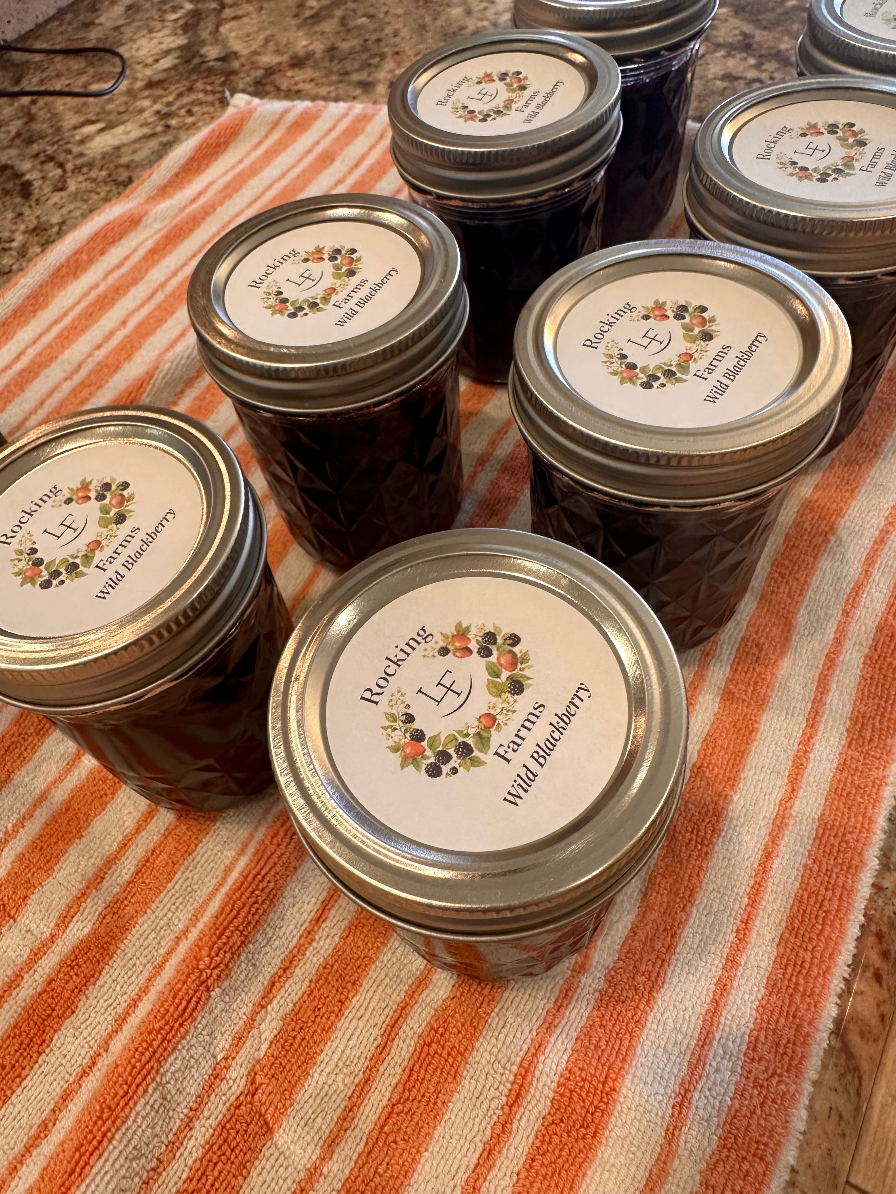 Wild Blackberry Jelly
